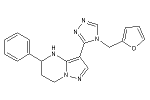 3-[4-(2-furfuryl)-1,2,4-triazol-3-yl]-5-phenyl-4,5,6,7-tetrahydropyrazolo[1,5-a]pyrimidine