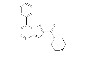 Morpholino-(7-phenylpyrazolo[1,5-a]pyrimidin-2-yl)methanone