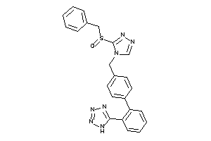 5-[2-[4-[(3-benzylsulfinyl-1,2,4-triazol-4-yl)methyl]phenyl]phenyl]-1H-tetrazole