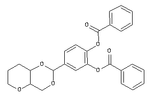 Benzoic Acid [5-(4,4a,6,7,8,8a-hexahydropyrano[3,2-d][1,3]dioxin-2-yl)-2-benzoyloxy-phenyl] Ester