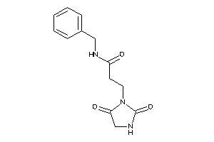 N-benzyl-3-(2,5-diketoimidazolidin-1-yl)propionamide