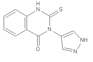 3-(1H-pyrazol-4-yl)-2-thioxo-1H-quinazolin-4-one