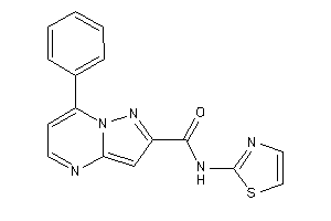 7-phenyl-N-thiazol-2-yl-pyrazolo[1,5-a]pyrimidine-2-carboxamide