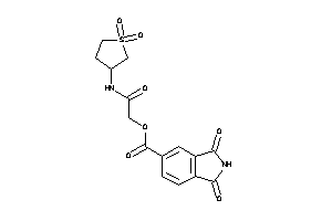 1,3-diketoisoindoline-5-carboxylic Acid [2-[(1,1-diketothiolan-3-yl)amino]-2-keto-ethyl] Ester