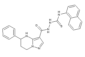 1-(1-naphthyl)-3-[(5-phenyl-4,5,6,7-tetrahydropyrazolo[1,5-a]pyrimidine-3-carbonyl)amino]thiourea