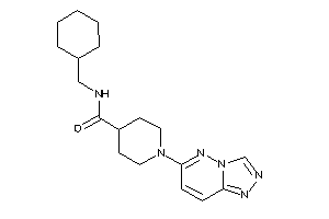 N-(cyclohexylmethyl)-1-([1,2,4]triazolo[3,4-f]pyridazin-6-yl)isonipecotamide