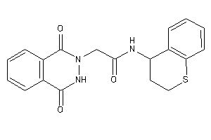 2-(1,4-diketo-3H-phthalazin-2-yl)-N-thiochroman-4-yl-acetamide