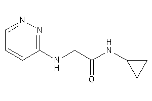 Image of N-cyclopropyl-2-(pyridazin-3-ylamino)acetamide