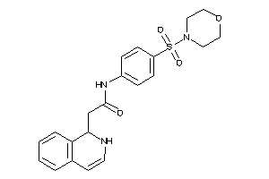 2-(1,2-dihydroisoquinolin-1-yl)-N-(4-morpholinosulfonylphenyl)acetamide