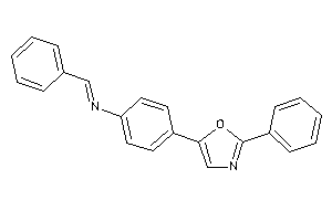Benzal-[4-(2-phenyloxazol-5-yl)phenyl]amine