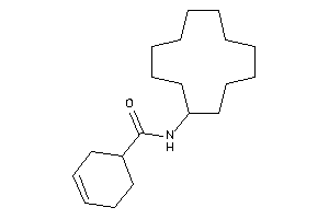 Image of N-cyclododecylcyclohex-3-ene-1-carboxamide