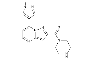 Piperazino-[7-(1H-pyrazol-4-yl)pyrazolo[1,5-a]pyrimidin-2-yl]methanone