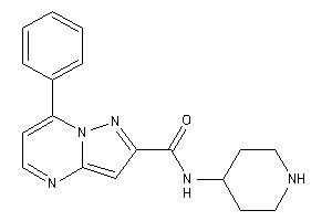 7-phenyl-N-(4-piperidyl)pyrazolo[1,5-a]pyrimidine-2-carboxamide