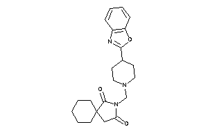 3-[[4-(1,3-benzoxazol-2-yl)piperidino]methyl]-3-azaspiro[4.5]decane-2,4-quinone