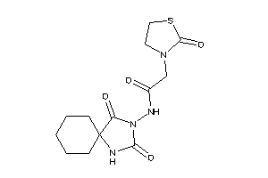 N-(2,4-diketo-1,3-diazaspiro[4.5]decan-3-yl)-2-(2-ketothiazolidin-3-yl)acetamide