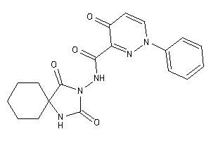 N-(2,4-diketo-1,3-diazaspiro[4.5]decan-3-yl)-4-keto-1-phenyl-pyridazine-3-carboxamide