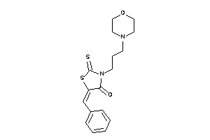 5-benzal-3-(3-morpholinopropyl)-2-thioxo-thiazolidin-4-one