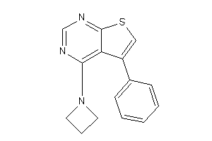 4-(azetidin-1-yl)-5-phenyl-thieno[2,3-d]pyrimidine