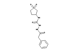 1-(1,1-diketothiolan-3-yl)-3-[(2-phenylacetyl)amino]urea