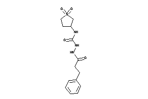 1-(1,1-diketothiolan-3-yl)-3-(hydrocinnamoylamino)urea