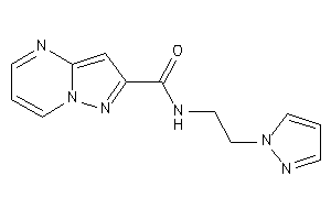 N-(2-pyrazol-1-ylethyl)pyrazolo[1,5-a]pyrimidine-2-carboxamide