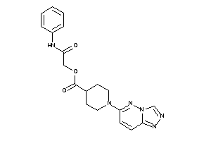 1-([1,2,4]triazolo[3,4-f]pyridazin-6-yl)isonipecot (2-anilino-2-keto-ethyl) Ester