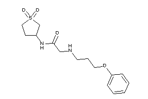 N-(1,1-diketothiolan-3-yl)-2-(3-phenoxypropylamino)acetamide