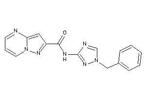 N-(1-benzyl-1,2,4-triazol-3-yl)pyrazolo[1,5-a]pyrimidine-2-carboxamide