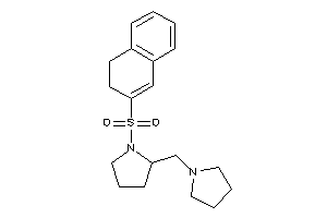 Image of 1-(3,4-dihydronaphthalen-2-ylsulfonyl)-2-(pyrrolidinomethyl)pyrrolidine