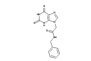 N-benzyl-2-(2,6-diketo-3H-purin-9-yl)acetamide