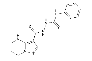 1-phenyl-3-(4,5,6,7-tetrahydropyrazolo[1,5-a]pyrimidine-3-carbonylamino)thiourea