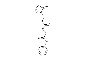 3-(2-keto-4-thiazolin-3-yl)propionic Acid (2-anilino-2-keto-ethyl) Ester