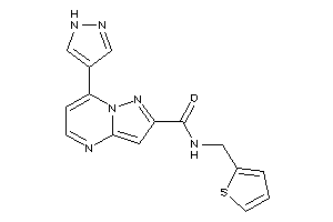 7-(1H-pyrazol-4-yl)-N-(2-thenyl)pyrazolo[1,5-a]pyrimidine-2-carboxamide