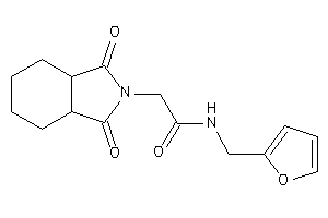 2-(1,3-diketo-3a,4,5,6,7,7a-hexahydroisoindol-2-yl)-N-(2-furfuryl)acetamide