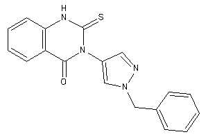 3-(1-benzylpyrazol-4-yl)-2-thioxo-1H-quinazolin-4-one