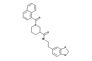 N-homopiperonyl-1-(1-naphthoyl)nipecotamide