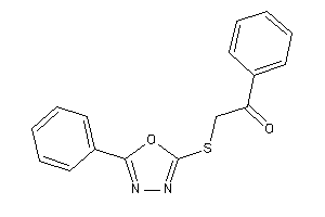 1-phenyl-2-[(5-phenyl-1,3,4-oxadiazol-2-yl)thio]ethanone