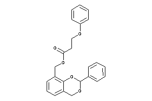 3-phenoxypropionic Acid (2-phenyl-4H-1,3-benzodioxin-8-yl)methyl Ester