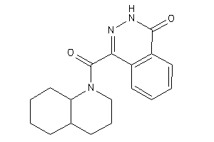 4-(3,4,4a,5,6,7,8,8a-octahydro-2H-quinoline-1-carbonyl)-2H-phthalazin-1-one