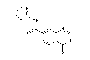 N-(2-isoxazolin-3-yl)-4-keto-3H-quinazoline-7-carboxamide