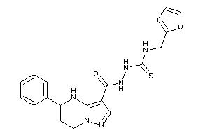 1-(2-furfuryl)-3-[(5-phenyl-4,5,6,7-tetrahydropyrazolo[1,5-a]pyrimidine-3-carbonyl)amino]thiourea