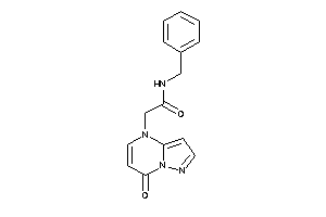 Image of N-benzyl-2-(7-ketopyrazolo[1,5-a]pyrimidin-4-yl)acetamide