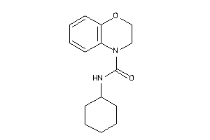 N-cyclohexyl-2,3-dihydro-1,4-benzoxazine-4-carboxamide