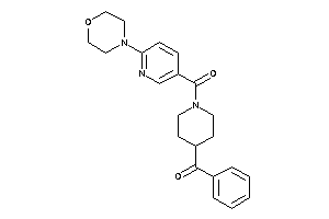 [1-(6-morpholinonicotinoyl)-4-piperidyl]-phenyl-methanone