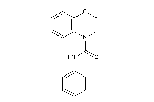 N-phenyl-2,3-dihydro-1,4-benzoxazine-4-carboxamide