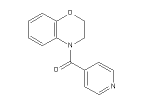 2,3-dihydro-1,4-benzoxazin-4-yl(4-pyridyl)methanone