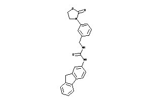 1-(9H-fluoren-2-yl)-3-[3-(2-ketooxazolidin-3-yl)benzyl]urea