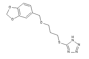 5-(3-piperonyloxypropylthio)-1H-tetrazole