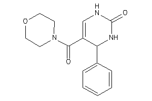 5-(morpholine-4-carbonyl)-4-phenyl-3,4-dihydro-1H-pyrimidin-2-one