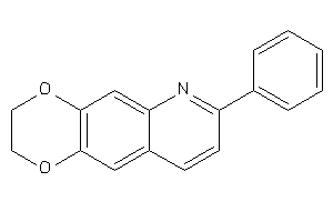 Image of 7-phenyl-2,3-dihydro-[1,4]dioxino[2,3-g]quinoline